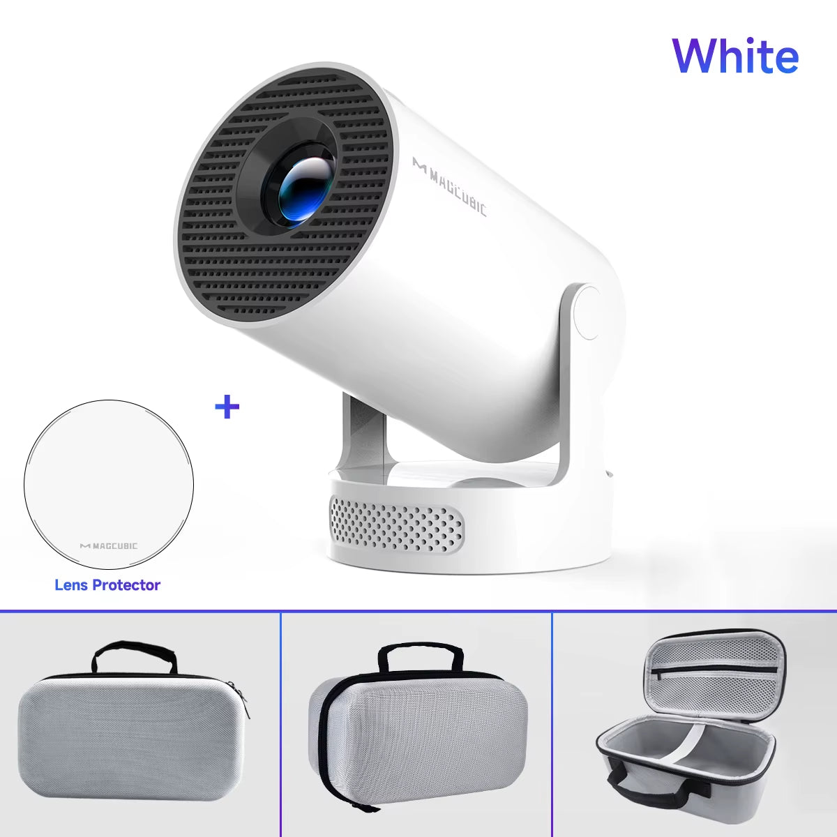 Projector HY300 PRO + 4K Android 11 Dual Wifi6 Allwinner H713 BT5.4 1080P 1280*720P Home Cinema Outdoor Projetor
