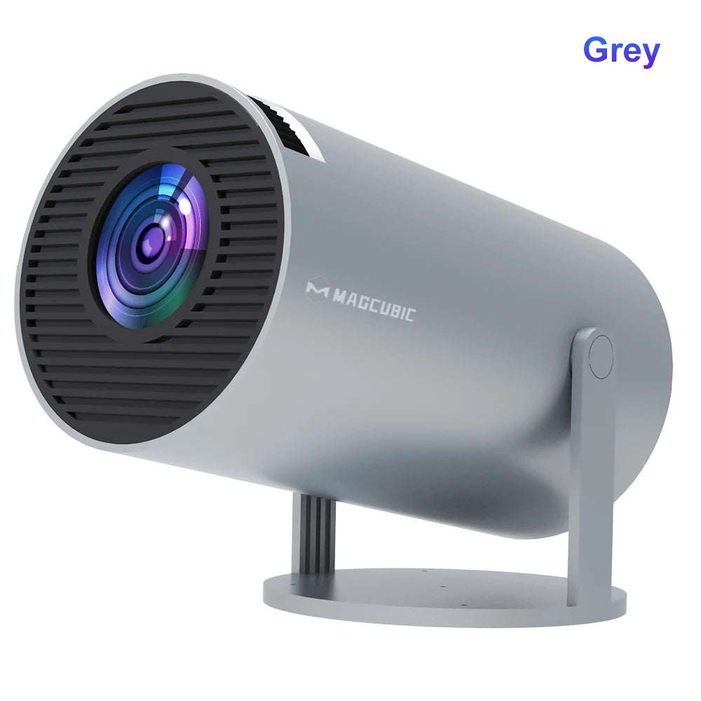 Projector HY300 PRO + 4K Android 11 Dual Wifi6 Allwinner H713 BT5.4 1080P 1280*720P Home Cinema Outdoor Projetor