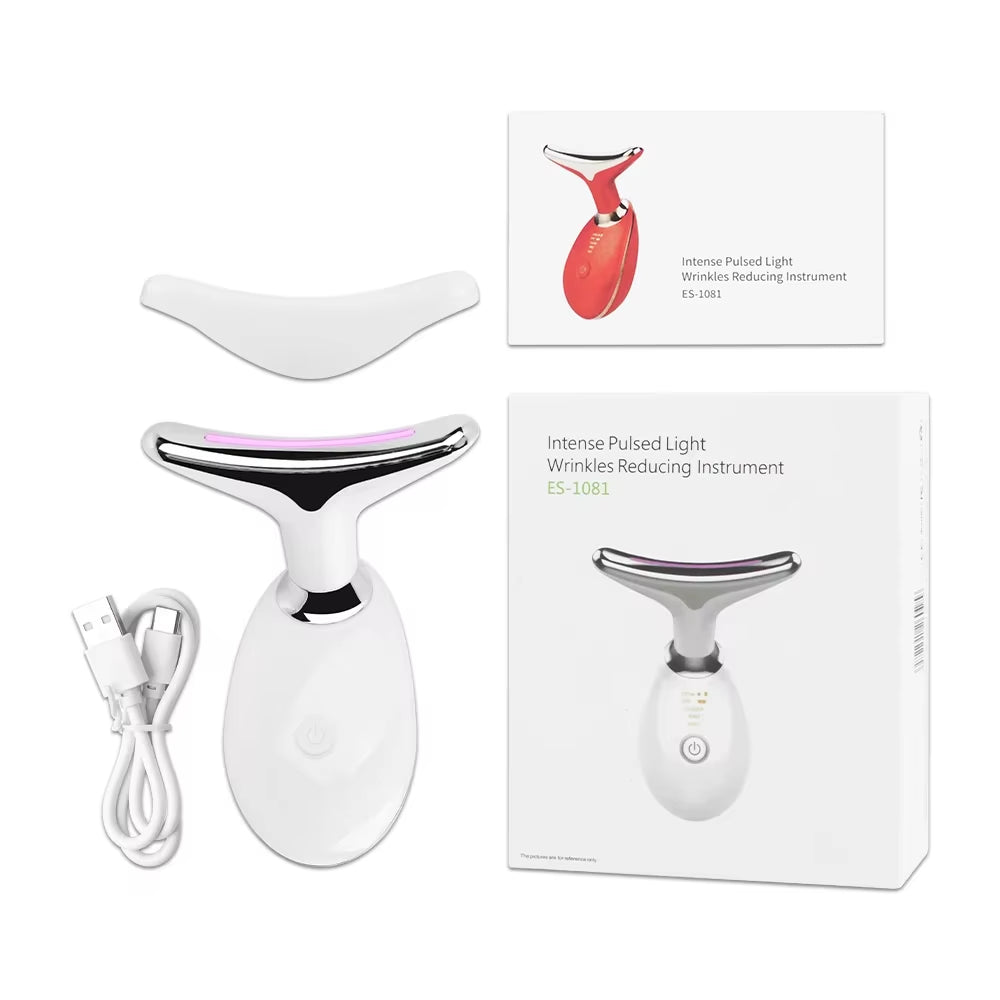 VibeCheck™ 5-in-1 Face Lifting Gerät – EMS & Lichttherapie für straffe Haut