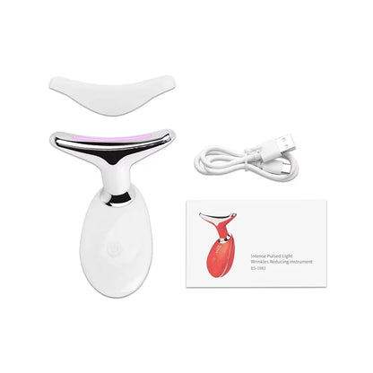 VibeCheck™ 5-in-1 Face Lifting Gerät – EMS & Lichttherapie für straffe Haut